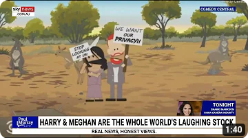 Meghan and Harry's South Park Moment
